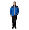 COLUMBIA MEN'S GLENNAKER LAKE II RAIN JACKET MOUNTAIN BLUE/COLLEGIATE NAVY - Brand New