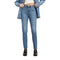 LEVI'S WOMEN'S 501 SKINNY JEANS - SIZE: WOMEN 27X28 - MEDIUM INDIGO WORN IN - Brand New