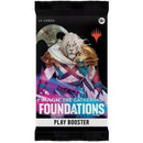 WIZARDS OF THE COAST MAGIC THE GATHERING FOUNDATIONS PLAY BOOSTER 1 PACK - MULTI - Brand New