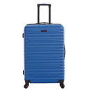 Travelers Club 6 Piece Orion Luggage and Travel Accessories Set, Blue - Like New