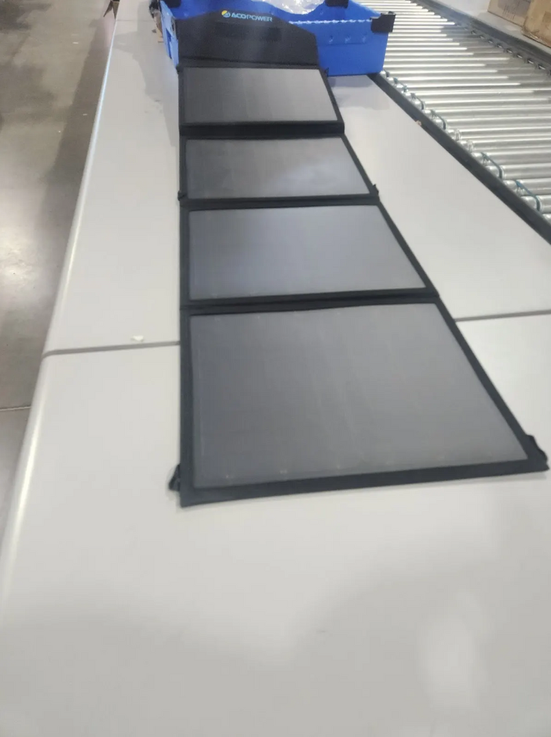 ACOPOWER BLUE SOLAR PANEL HY-4F-60W - BLUE - Like New