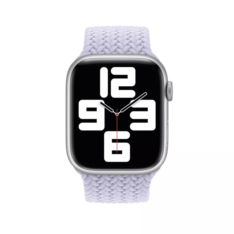 APPLE WATCH BRAIDED SOLO LOOP 45MM - SIZE 12 - PURPLE FOG - Brand New