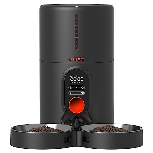 WOPET Automatic Cat Feeders 2 Cats Timed Cat Feeder Auto Pet - Scratch & Dent