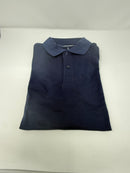 POLO AVENUE PREMIUM CLOTHING MEN'S SHIRT - SIZE: MEN L - NAVY - Brand New