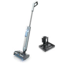 SHARK WW200 HYDRODUO DIRT-REVEAL CORDLESS MOP CLEAN SCRUBS HARDWOOD TILE - BLUE - Like New