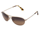 MAUI JIM MJ0245S-003-POL-GD/HCL/B Men's/Women's Baby Beach Polarized Sunglasses - Like New