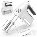 CQB CBQ HAND MIXER ELECTRIC 5-SPEED 400W POWERFUL MOTOR WHITE - Like New
