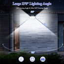 BRIGHTEVER SOLAR OUTDOOR LIGHTS, 1-PACK - BLACK - Like New