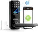 ULTRALOQ UL3 BT 2nd Gen Smart Lock + WiFi Bridge - Black - Like New