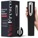 Fresco Electric Wine Opener Battery Operated with Stand and Built-in Foil Cutter - Like New