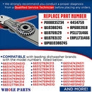 Whole Parts Dishwasher Lower Spray Arm Assembly Part