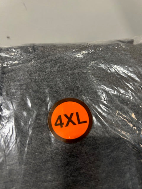 BLUE ICE PREMIUM CLOTHING PULLOVER HOODIE - SIZE: MEN 4XL - CHARCOAL - Brand New