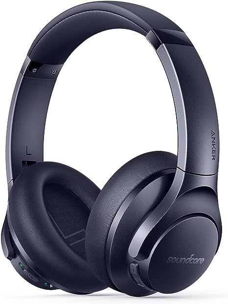 Soundcore by Anker Life Q20+ Active Noise Cancelling Headphones A3045031 - Blue Like New