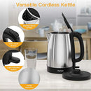 Sopligle Premium Electric Kettle with LED Light (Black) - Brand New