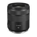 CANON RF 85MM F2 MACRO IS STM COMPACT MEDIUM-TELEPHOTO BLACK LENS - BLACK - Like New