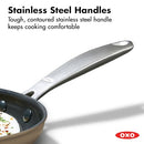OXO Enhanced 10” Nonstick Frying Pan Skillet Ceramic PFAS SS CC010458-001 - Brand New