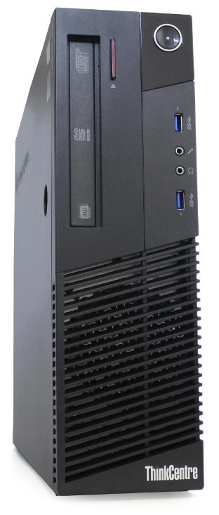 LENOVO Desktop ThinkCentre I5-4570 8GB 256 GB SSD 10A8S0RH00 - BLACK - Like New