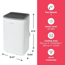 Frigidaire 3-in-1 Smart Portable Room Air Conditioner 12,000 BTU - White - Like New