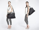 B01DM3NG1Q ECOSUSI Duffle Bag Weekender Bag Brown - Brand New