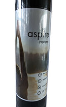 ASPIRE YOGA GEAR Balance MAT with centre line, 72" x 24" 6mm weight - Black - Brand New
