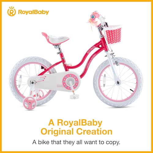 RoyalBaby Girls Bike EZ Bike Stargirl Training Free Balance to - Scratch & Dent
