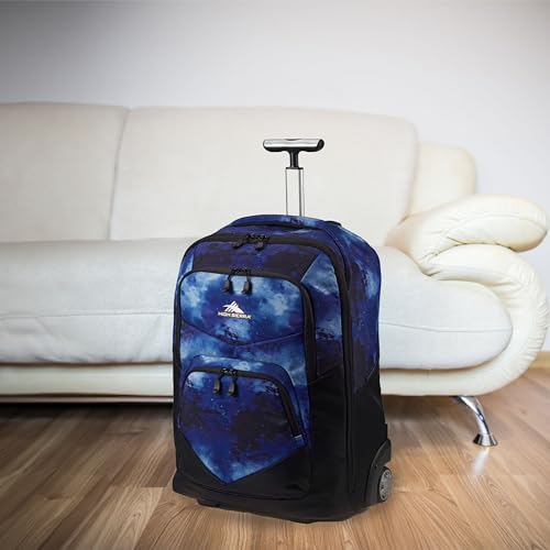 ‎HIGH SIERRA FREEWHEEL PRO WHEELED BACKPACK 138584 - SPACE BLACK - Brand New
