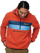 Cotopaxi Teca Fleece Hooded Half-Zip Jacket - Men's Red Hot - Brand New