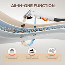 AILLTOPD PORTABLE CARPET & UPHOLSTERY SPOT CLEANER, POWERFUL SUCTION - BLACK - Like New