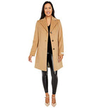 CALVIN KLEIN WOMENS CLASSIC WOOL BLEND COAT - SIZE: WOMEN 6 - CLASSIC CAMEL - Brand New
