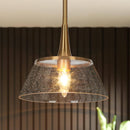 CLASSY LEAVES GOLD PENDANT LIGHTS KITCHEN ISLAND, KITCHEN PENDANT LIGHTING - Like New