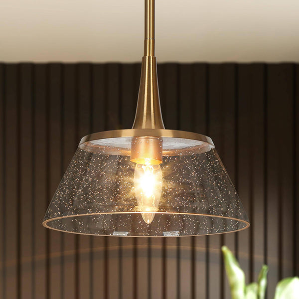 CLASSY LEAVES GOLD PENDANT LIGHTS KITCHEN ISLAND, KITCHEN PENDANT LIGHTING - Like New