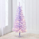 Best Choice Products 4ft Pre-lit Christmas Tree, Twinkling LED Lights - Lavender - Brand New