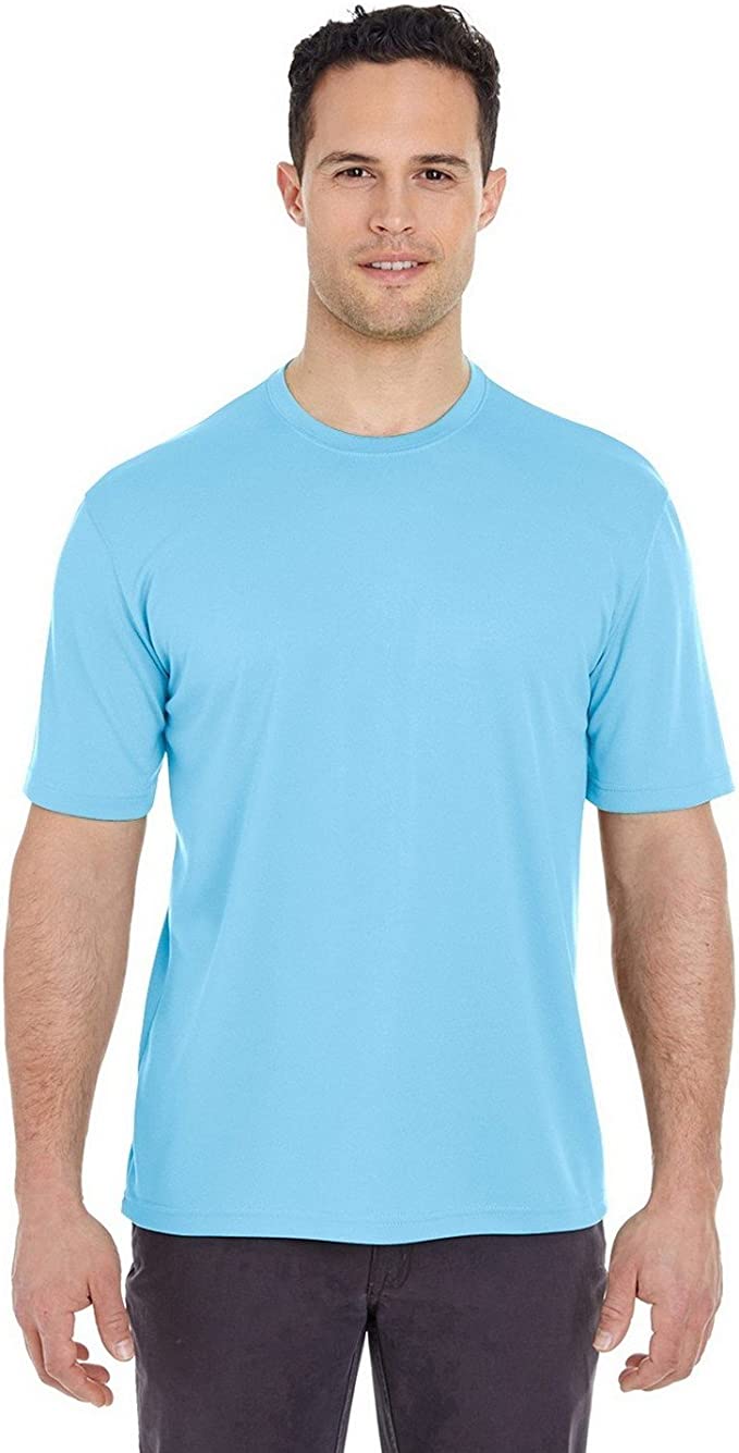 8400 UltraClub Men's Cool & Dry Sport T-Shirt New