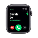 APPLE WATCH NIKE 5 (GPS + CELLULAR) 40MM ALUMINUM CASE WITH BLACK SPORT BAND - Like New