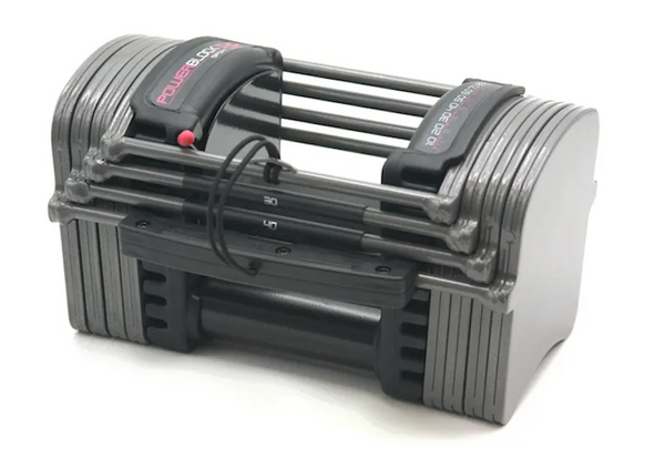 POWERBLOCK SPORT EXP STAGE 1, 5-50 LB (ONE PIECE ONLY) - BLACK/GRAY - Like New