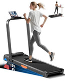 CURSOR FITNESS 15% INCLINE WALKING PAD TREADMILL WITH HANDLE - Scratch & Dent