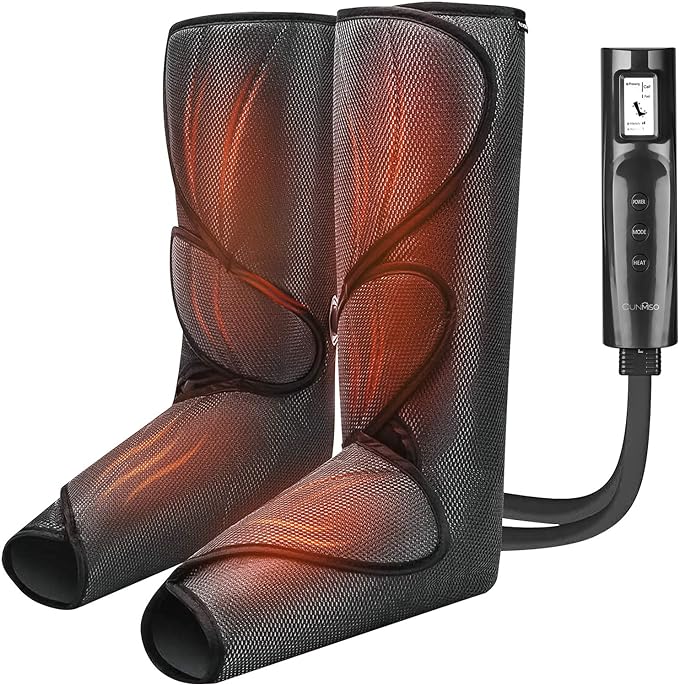 Cunmiso Leg Air Compression Massager LCD Handheld Controller - - Scratch & Dent