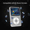 Innioasis 128G Mp3 Player Bluetooth 2.4" Portable Mini HiFi Sound - Silver Like New