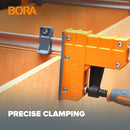 Bora 4-Piece Parallel Clamp Set 571550I - Orange Like New