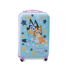 BLUEY HARDSIDE CARRY ON SPINNER SUITCASE - BLUE - Scratch & Dent
