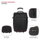 SwissGear Apex Exec Wheeled Rolling Duffel, 8-Day Capacity, Soft-Shell Luggage - Like New