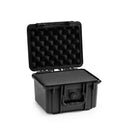 BLUBOX RUGGED WATERPROOF CARRY CASE 107, 10.6″ X 9.1″ X 7.1" INTERIOR - BLACK - Like New