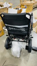 BIQISSI ELECTRIC WHEELCHAIR FOR ADULTS, LIGHTWEIGHT ELECTRIC MOTORIZED - CARBON - Like New