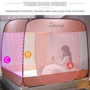 Xixi-home Pop Up Mosquito net for Bed,Foldable Large Space Mosquito Tent - Pink - Brand New