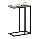 FURINNO CAMNUS MODERN LIVING C SHAPED SOFA SIDE TABLE - FRENCH OAK GRAY - Like New