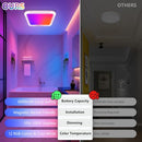 BAIRTH RECHARGEABLE MOTION SENSOR CLOSET LIGHT WITH REMOTE, 2-PACK - Like New