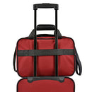 US TRAVELER U.S. TRAVELER LIGHTWEIGHT SOFTSIDE TROLLEY 20" CARRY ON - RED - Like New