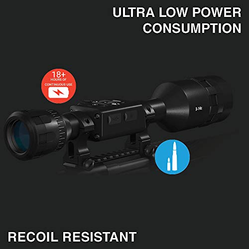 ATN X-SIGHT-4K PRO SMART DAY/NIGHT SCOPE W/FULL HD VIDEO REC DGWSXS3144KP-3-14X - Like New