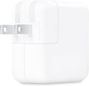 APPLE 35W DUAL USB-C PORT POWER ADAPTER, TYPE C WALL CHARGER - WHITE - Like New