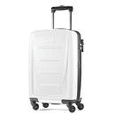 SAMSONITE WINFIELD 2 HARDSIDE LUGGAGE WITH SPINNER WHEELS - BRUSHED WHITE - Like New